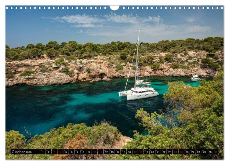 Produktbild: Mallorca - Ahoi (Wandkalender 2026 DIN A3 quer), CALVENDO Monatskalender