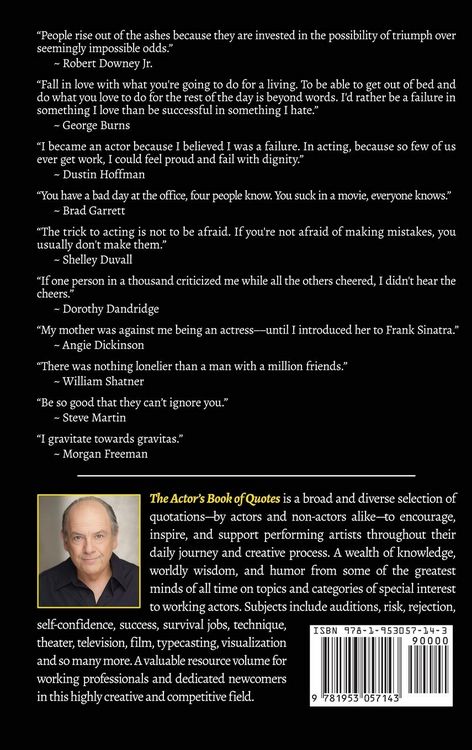 Produktbild: The Actor's Book of Quotes