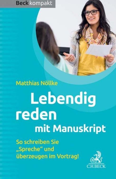 Produktbild: Lebendig reden mit Manuskript
