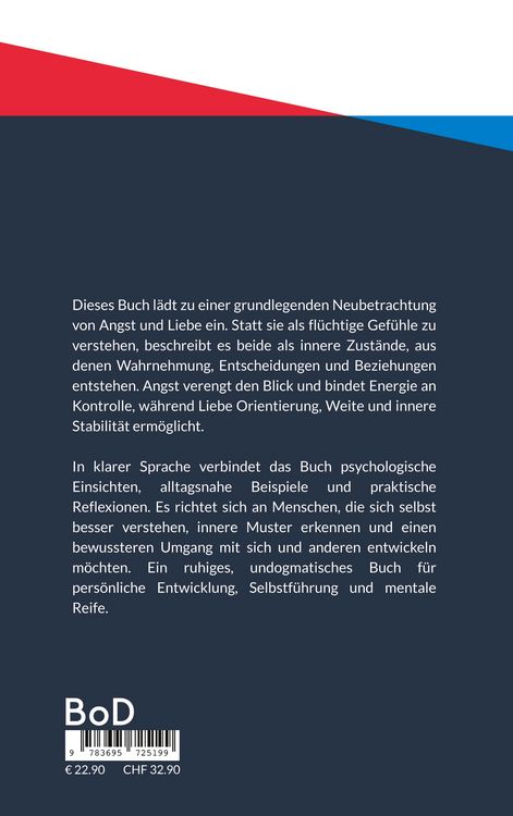 Produktbild: Angst und Liebe