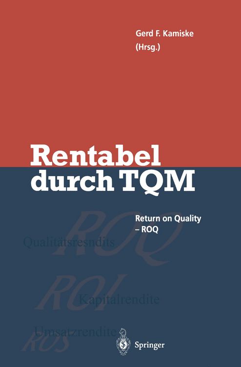 Produktbild: Rentabel durch Total Quality Management