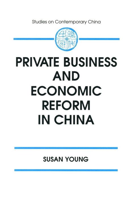 Produktbild: Private Business and Economic Reform in China