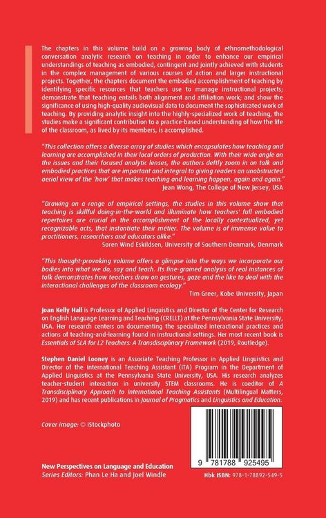 Produktbild: The Embodied Work of Teaching