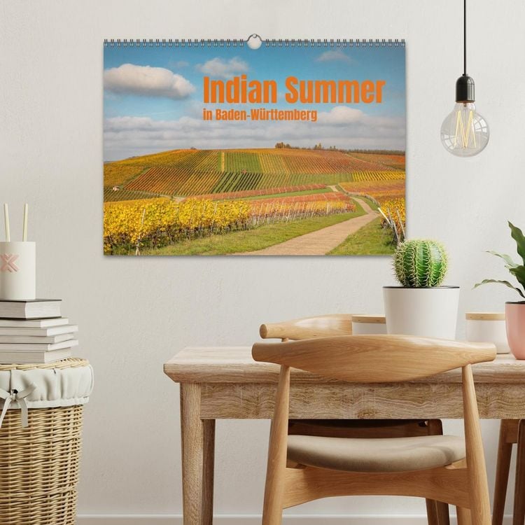 Produktbild: Indian Summer in Baden-W&uuml;rttemberg (Wandkalender 2026 DIN A3 quer), CALVENDO Monatskalender