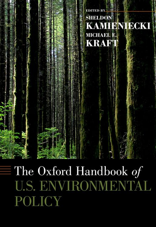 Produktbild: The Oxford Handbook of U.S. Environmental Policy