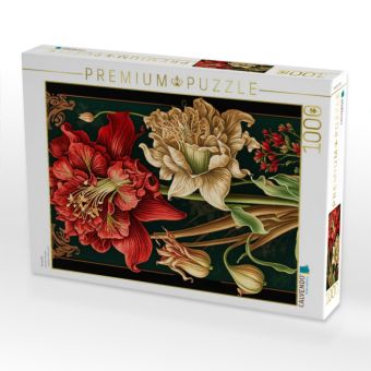 Produktbild: CALVENDO Puzzle Amaryllis | 1000 Teile Lege-Gr&ouml;&szlig;e 64x48cm Foto-Puzzle f&uuml;r gl&uuml;ckliche Stunden