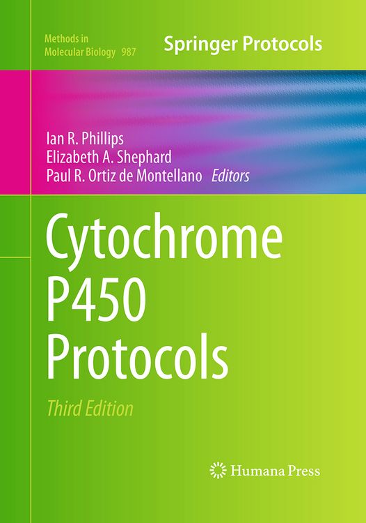 Produktbild: Cytochrome P450 Protocols