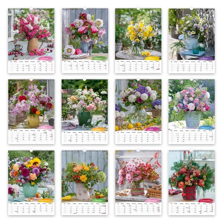 Produktbild: TR&Ouml;TSCH - Gro&szlig;bildkalender Blumen-Arrangements 2027