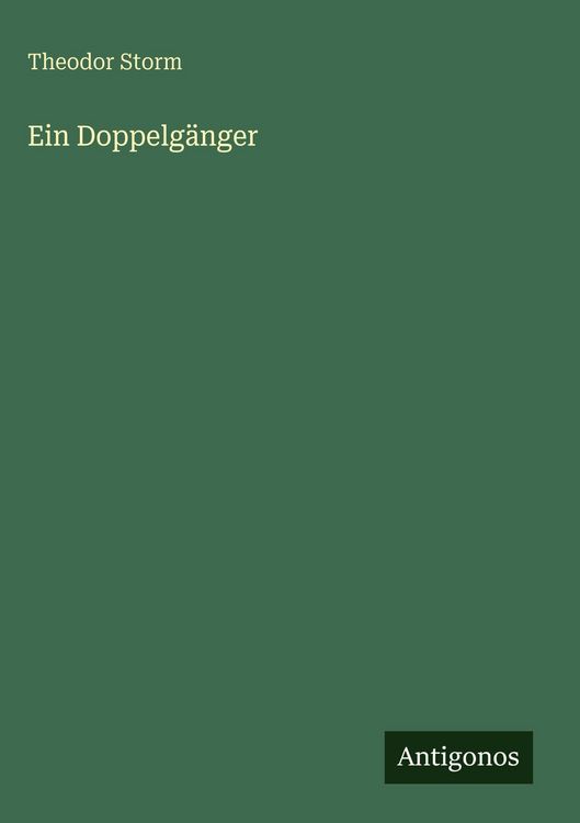 Produktbild: Ein Doppelg&auml;nger