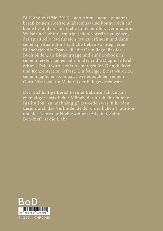 Produktbild: Christliches Advaita - Liebe im Fluss