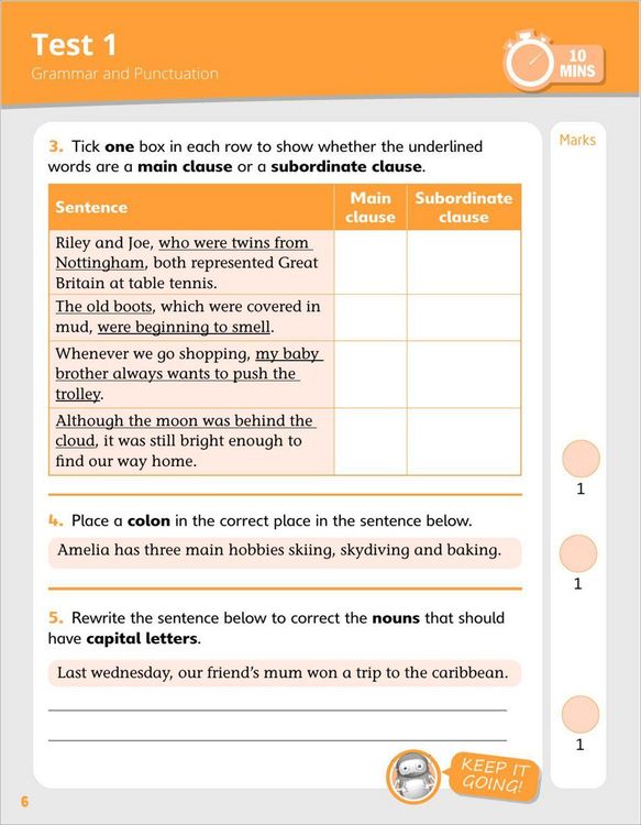 Produktbild: Grammar, Punctuation and Spelling - Ages 10-11