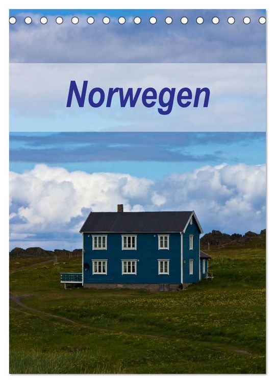 Produktbild: Norwegen (Tischkalender 2026 DIN A5 hoch), CALVENDO Monatskalender