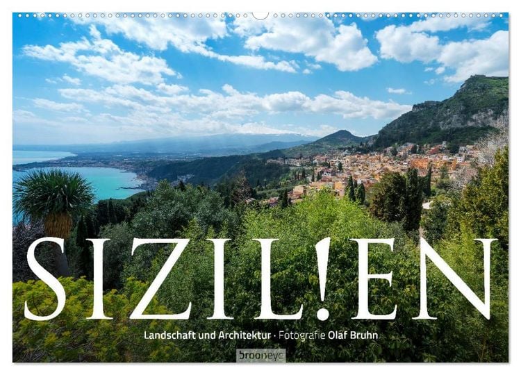 Produktbild: Sizilien &ndash; Landschaft und Architektur (Wandkalender 2026 DIN A2 quer), CALVENDO Monatskalender