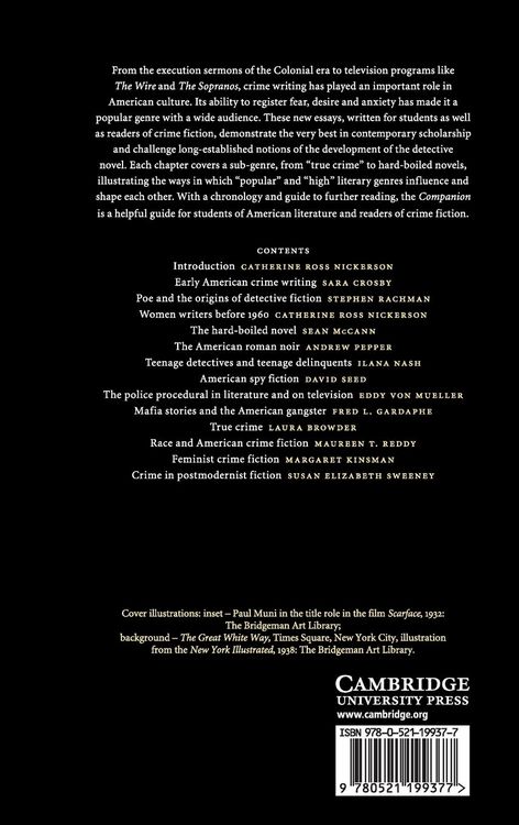 Produktbild: The Cambridge Companion to American Crime Fiction