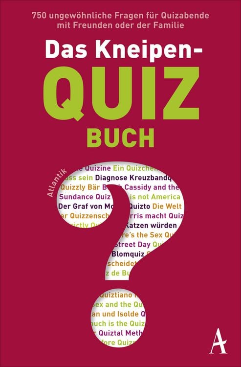 Produktbild: Das Kneipenquiz-Buch