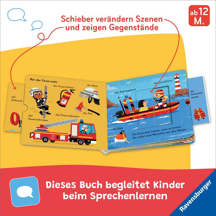 Produktbild: Meine ersten W&ouml;rter - Fahrzeuge im Einsatz