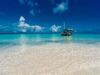 Produktbild: CALVENDO Puzzle Ein Motiv aus dem Kalender Inselparadies Sansibar | 1000 Teile Lege-Gr&ouml;&szlig;e 64x48cm Foto-Puzzle f&uuml;r gl&uuml;ckliche Stunden