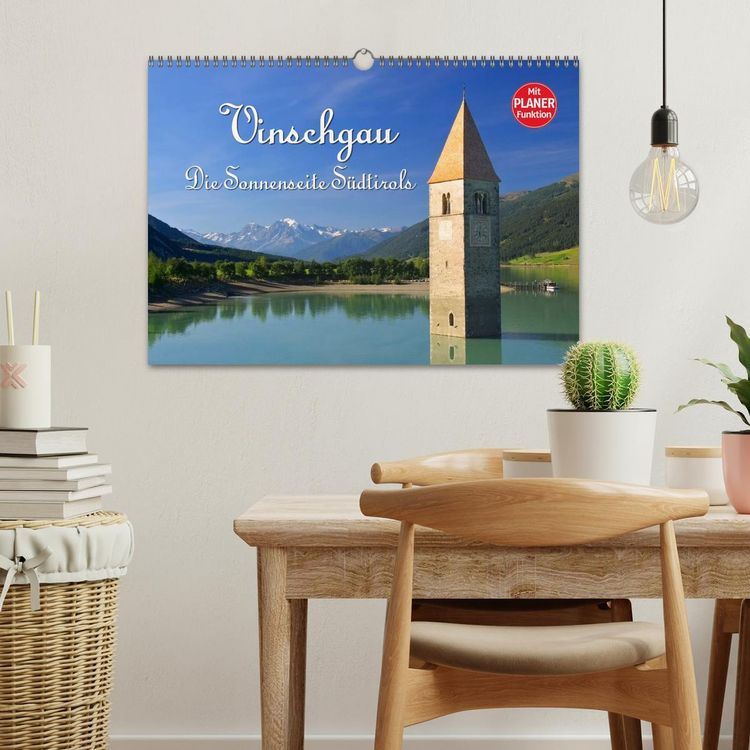Produktbild: Vinschgau - Die Sonnenseite S&uuml;dtirols (Wandkalender 2026 DIN A3 quer), CALVENDO Monatskalender