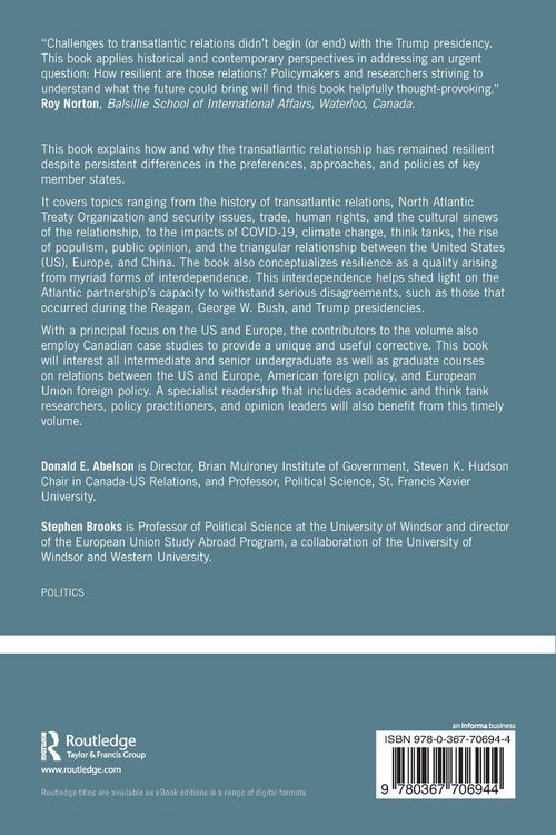 Produktbild: Transatlantic Relations