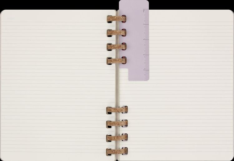 Produktbild: Moleskine Undatierter Life Kalender Mit Spiralbindung, Xl, Wochen-Monatskalender, Fester Einband, Crush Grape