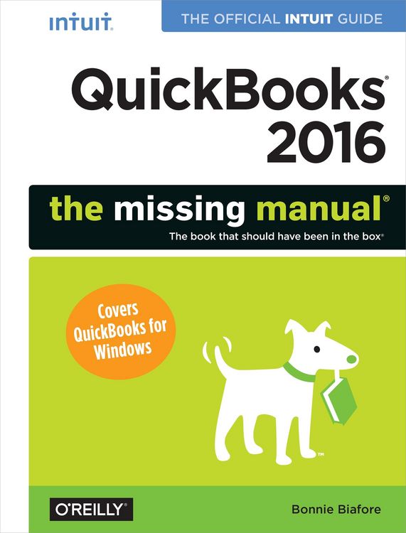 Produktbild: QuickBooks 2016: The Missing Manual