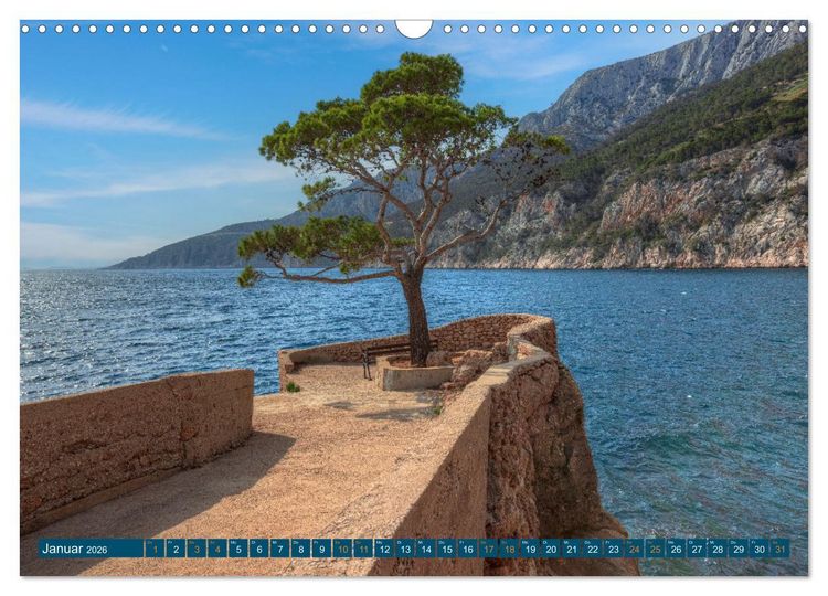 Produktbild: Insel Hvar - Der sonnigste Platz der Adria (Wandkalender 2026 DIN A3 quer), CALVENDO Monatskalender