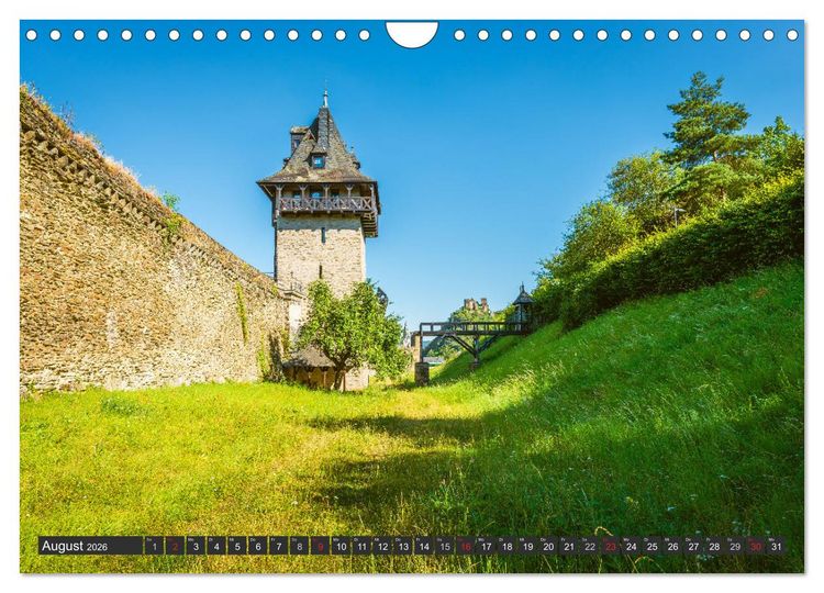 Produktbild: Oberwesel - Stadt der T&uuml;rme (Wandkalender 2026 DIN A4 quer), CALVENDO Monatskalender