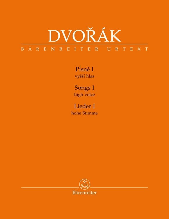 Produktbild: Lieder I für hohe Stimme