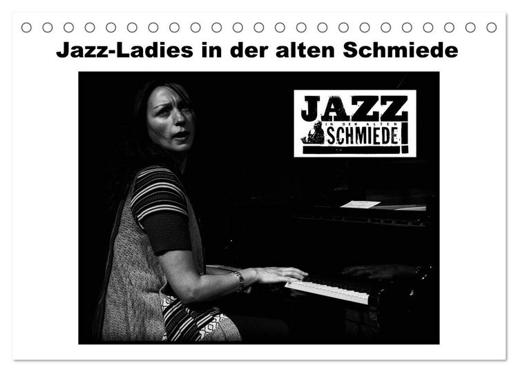 Produktbild: Jazz Ladies in der alten Schmiede (Tischkalender 2026 DIN A5 quer), CALVENDO Monatskalender