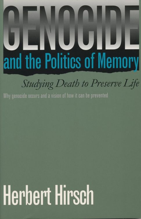 Produktbild: Genocide and the Politics of Memory