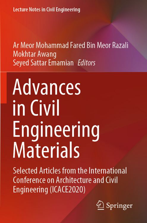 Produktbild: Advances in Civil Engineering Materials