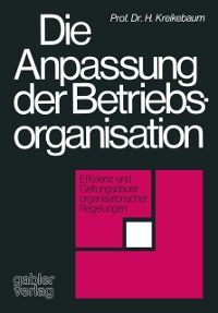 Produktbild: Die Anpassung der Betriebsorganisation