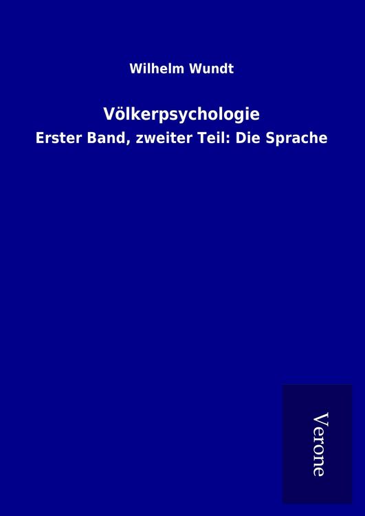 Produktbild: V&ouml;lkerpsychologie