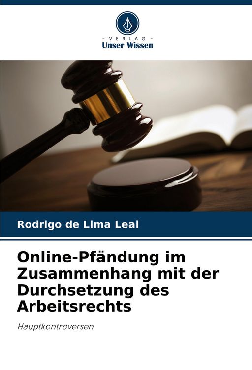 Produktbild: Online-Pf&auml;ndung im Zusammenhang mit der Durchsetzung des Arbeitsrechts