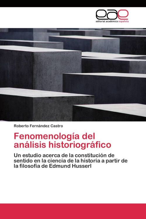 Produktbild: Fenomenolog&iacute;a del an&aacute;lisis historiogr&aacute;fico