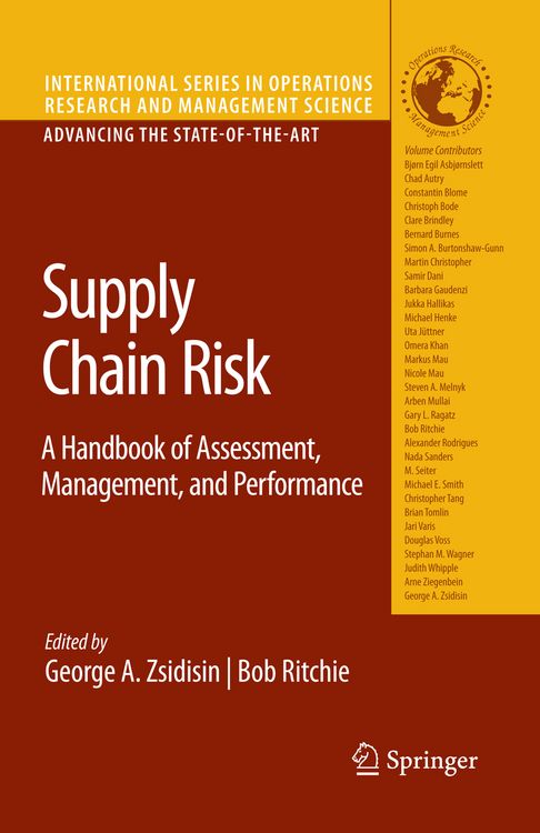 Produktbild: Supply Chain Risk