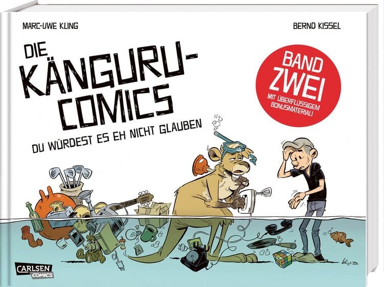 Produktbild: Die K&auml;nguru-Comics 2: Du w&uuml;rdest es eh nicht glauben