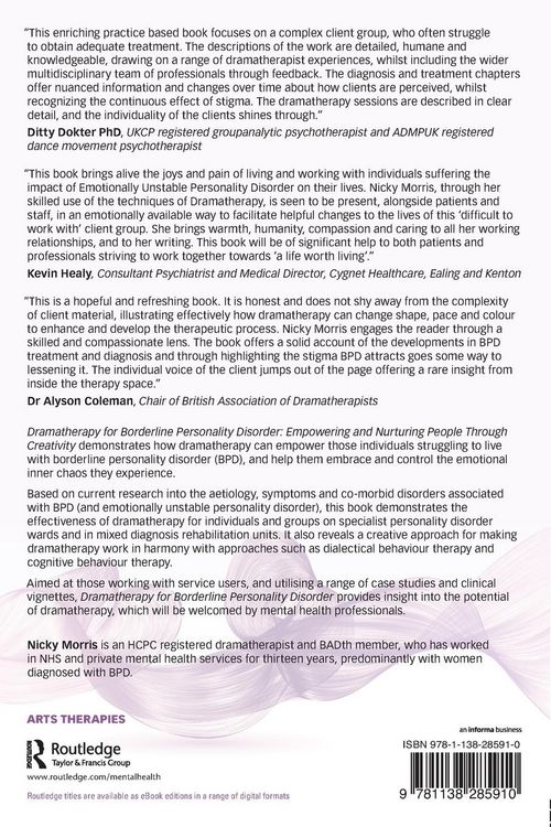 Produktbild: Dramatherapy for Borderline Personality Disorder