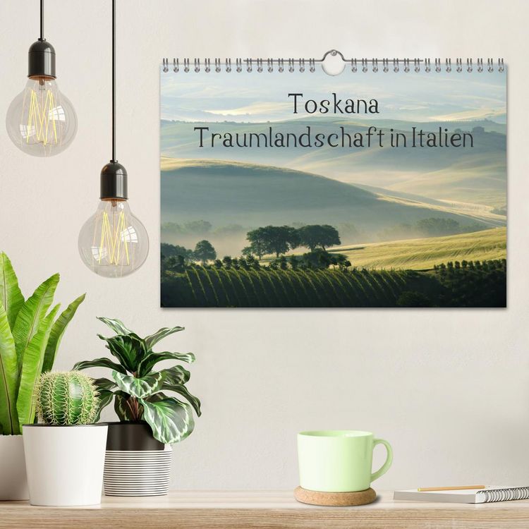 Produktbild: Toskana &ndash; Traumlandschaft in Italien (Wandkalender 2026 DIN A4 quer), CALVENDO Monatskalender