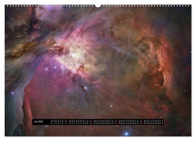 Produktbild: Planetarischer Nebel (Wandkalender 2026 DIN A2 quer), CALVENDO Monatskalender