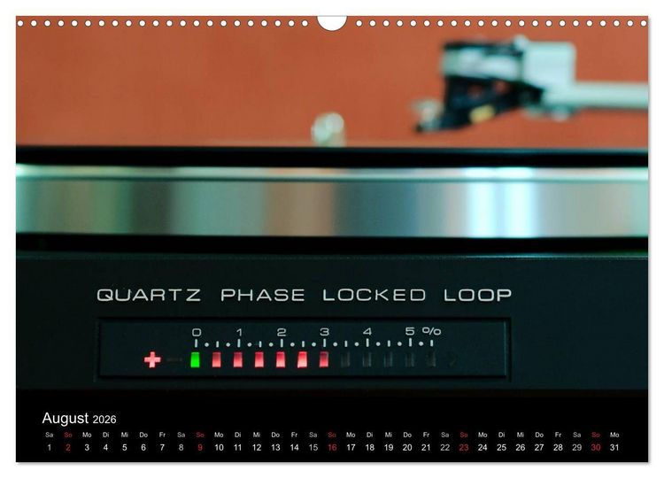 Produktbild: Vintage Turntables Made In Schwarzwald (Wandkalender 2026 DIN A3 quer), CALVENDO Monatskalender