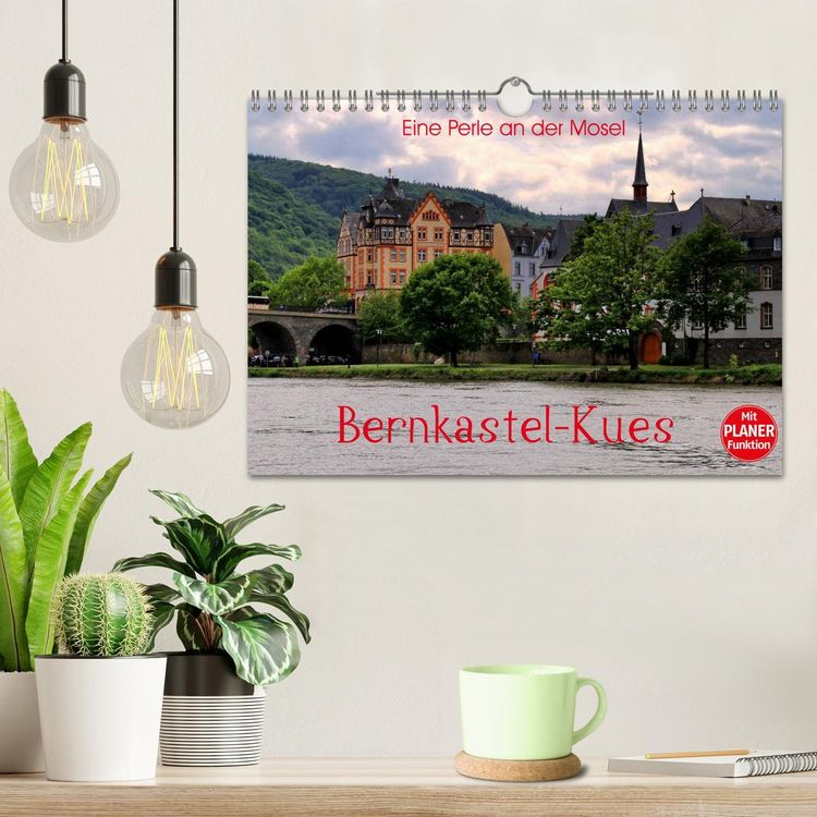 Produktbild: Eine Perle an der Mosel &ndash; Bernkastel-Kues (Wandkalender 2026 DIN A4 quer), CALVENDO Monatskalender