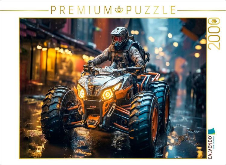 Produktbild: CALVENDO Puzzle Quad - Leidenschaft | 2000 Teile Lege-Gr&ouml;&szlig;e 90x67cm Foto-Puzzle f&uuml;r gl&uuml;ckliche Stunden
