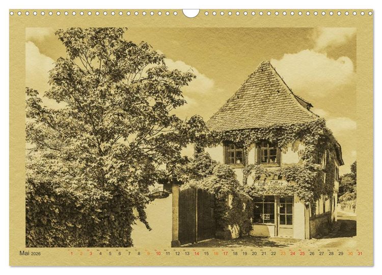 Produktbild: Radebeul - Ein Kalender im Zeitungsstil (Wandkalender 2026 DIN A3 quer), CALVENDO Monatskalender