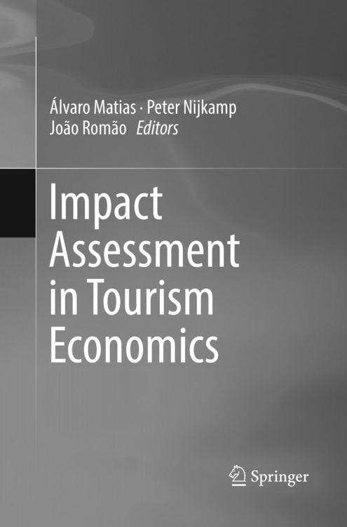 Produktbild: Impact Assessment in Tourism Economics