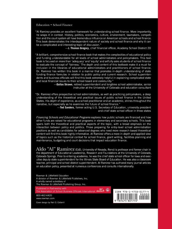 Produktbild: Financing Schools and Educational Programs
