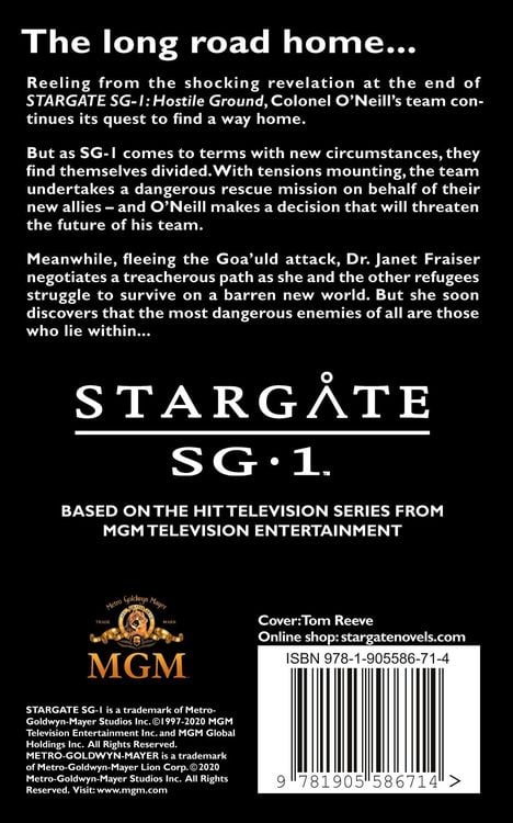 Produktbild: STARGATE SG-1 Exile (Apocalypse book 2)