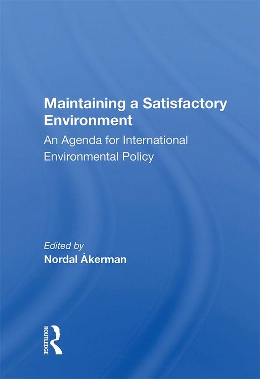 Produktbild: Maintaining A Satisfactory Environment