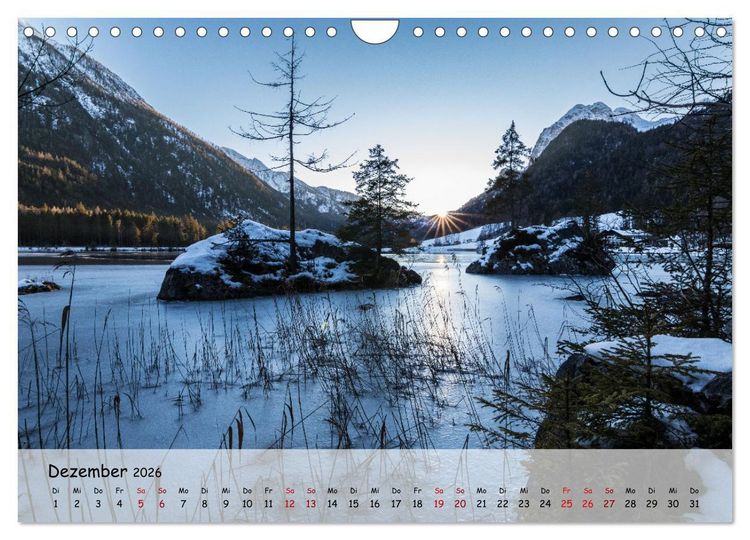 Produktbild: Unser Berchtesgadener Land (Wandkalender 2026 DIN A4 quer), CALVENDO Monatskalender