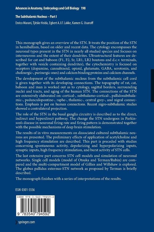Produktbild: The Subthalamic Nucleus